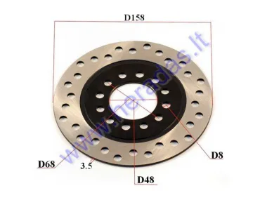 Stabdžių diskas 110-125cc
