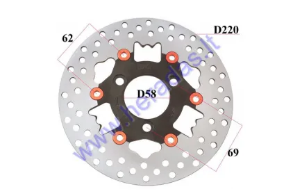 BRAKE DISC FOR SCOOTER SKYHAWK