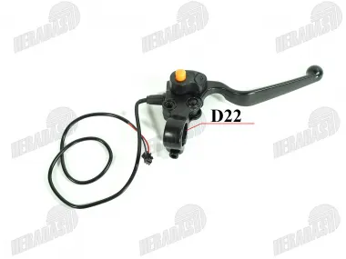 Stabdžių rankenėlė dešinės pusės elektrinio triračio tinka PRAKTIK1 EKO, PRAKTIK2 EKO