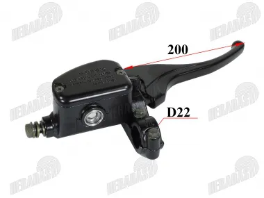 Stabdžių rankenėlė dešinės pusės su hidrocilindru keturračiui ATV POLARIS