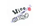 BRAKE CALIPER REPAIR KIT FRONT HONDA CB 450 86-89 CB 600 Hornet 98-99CBR 600 PC19 87-90 GL 1500 Valkyrie 97-03 PC 800 Pacific Coast 89-90 ST 1100 PanEuropean 90-01XL600V Transalp PD10 97-00 XL650V Transalp 00-07 XL700V Transalp (be ABS) 08