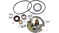 STARTER REPARE KIT Mitsuba 2-Brush PMDD Starters Yamaha (1989-1999) Arctic Cat (1998-2005) , Honda (1987-2015) , Kawasaki (1986-2005) , Suzuki (1987-2014)