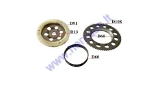 STARTER CLUTCH ASSEMBLY FOR SCOOTER Minarelli 3KJ Yamaha JOG