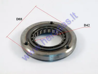 Starter clutch for quad bike