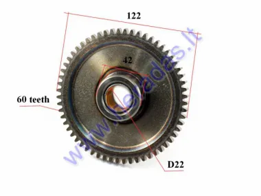 Starterio sankabos krumpliaratis 200-250cc