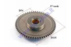 Starter clutch gear for ATV quad bike