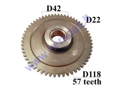 STARTER CLUTCH GEAR FOR ATV QUAD BIKE D42