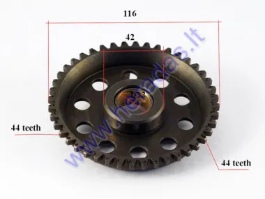 Starterio sankabos krumpliaratis motociklo 250cc