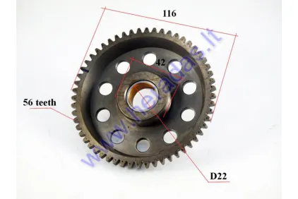 Starterio sankabos krumpliaratis motociklo 250cc MTL250, Motoland