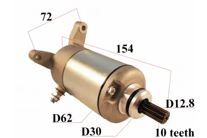 STARTERIS 10 DANTŲ D12,8 keturračio, motociklo Suzuki 31100-19F00 31100-19F10 SFV650 Gladius DL650 V-Strom SV400 SV650 VZ800 Marauder LT-F160 LT-F250 LT-Z2