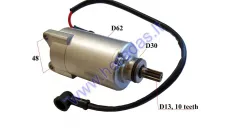 Starter motor 10 tooth D13 for ATV quad bike