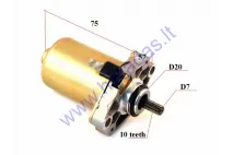 Starteris 10 dantų D7 2T motorolerio Suzuki Katana