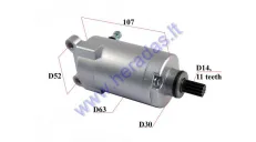 STARTER MOTOR 11 TEETH 200-250cc FOR ATV QUAD BIKE, MOTOCYCLE FITS FOR MTL250 Motoland