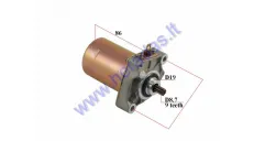 Starter motor 9 tooth D8,7 for scooter Piaggio,Aprilia,Gilera 100-180cc