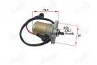 Starteris 9 dantų D9 dvitakčiam motoroleriui TGB 50cc 101 102 202T 203 303 Acros Laser 50