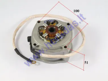 Starter generator for 50cc ATV quad bike