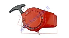 PULL STARTER for 50cc ATV quad bike Pocket Bike, aluminum