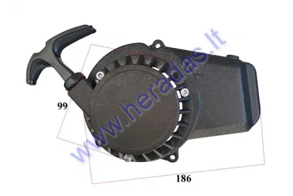 Pull starter for 50cc ATV quad bike