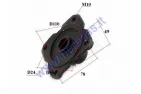 Rear wheel hub for ATV quad bike D24