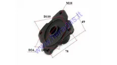 Rear wheel hub for ATV quad bike D24