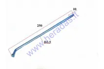 Stipinas motociklo 21colio (21colio) ratlankiui