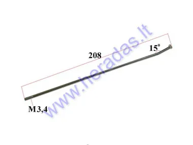 Stipinas motociklo L208 D3.4 15laipsnių