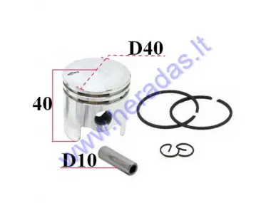 PISTON ASSY FOR 43CC BRUSH CUTTER