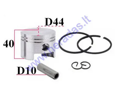 PISTON ASSY FOR 52CC BRUSH CUTTER