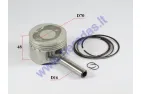 Piston, ring set for ATV quad bike 250cc water-cooled