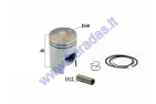 Piston, ring set for scooter Honda Dio ZX AF34/35 AC 50cc 2T D40