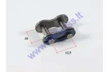 Split link for motorcycle chain type 420