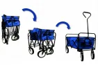Folding TOURIST stroller 70kg 145L