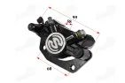 Rear brake caliper right side for motorcycle, scooter, tricycle fits HIMOTO HM3