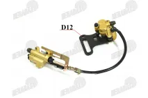 Suportas stabdžių galinis motociklo su stabdžių pompa ir laikikliu PITBIKE 110 125