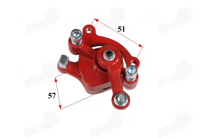 Brake caliper for motorcycle, ATV quad bike right