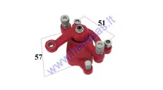 Brake caliper for motorcycle, ATV quad bike right