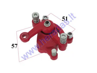 Brake caliper for motorcycle, ATV quad bike right