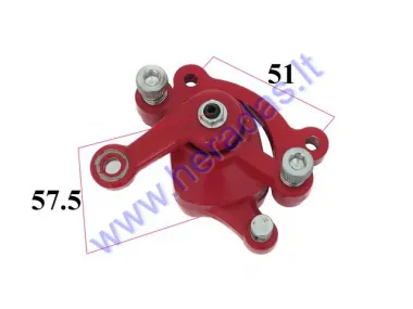 Brake caliper for motorcycle left