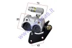 Caliper brake for motorcycle, scooter front 2-piston ROMET 747