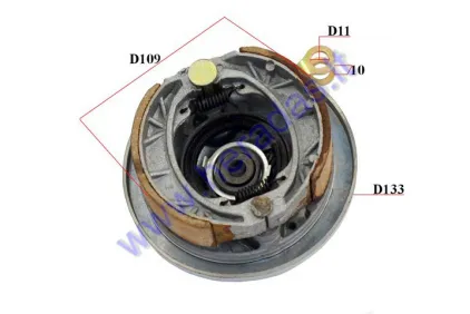 Front brake caliper DELTA