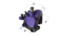 Front brake caliper for motorcycle 110-125cc  1 cylinder
