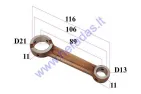 CRANKSHAFT CONNECTING ROD FOR MOTORIZED BICYCLE  100CC