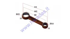 CRANKSHAFT CONNECTING ROD FOR MOTORIZED BICYCLE 50cc