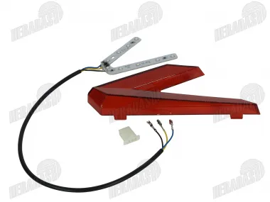 Rear left side reflector for ATV fits EGL MOTOR THE125