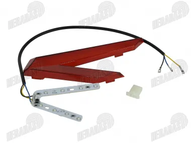 Rear right side reflector for ATV suitable for EGL MOTOR THE125