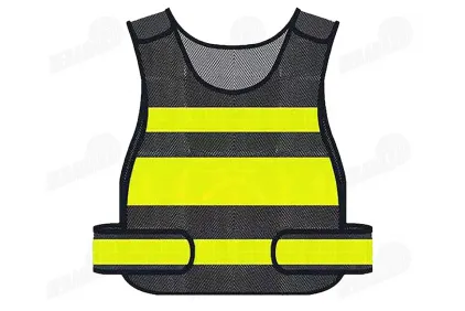 Reflective vest, one size fits all