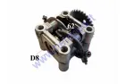 Rocker arm, camshaft and camshaft seat set for quad bike 150cc GY6