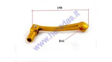 Gear shifter lever for motorcycle