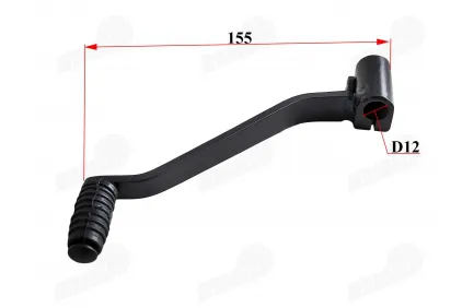 Gear shifter lever for motorcycle, moped fits MOTOLAND MTL250