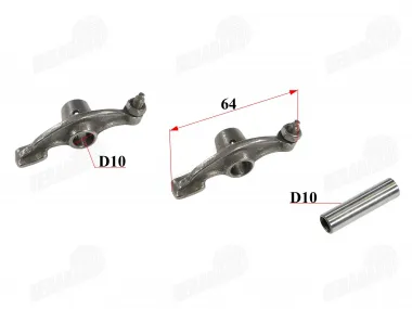 Valve depressor lever set for motorcycle, moped 50cc 70cc 120cc fits CHAMP DELTA, CHAMP MONTANA